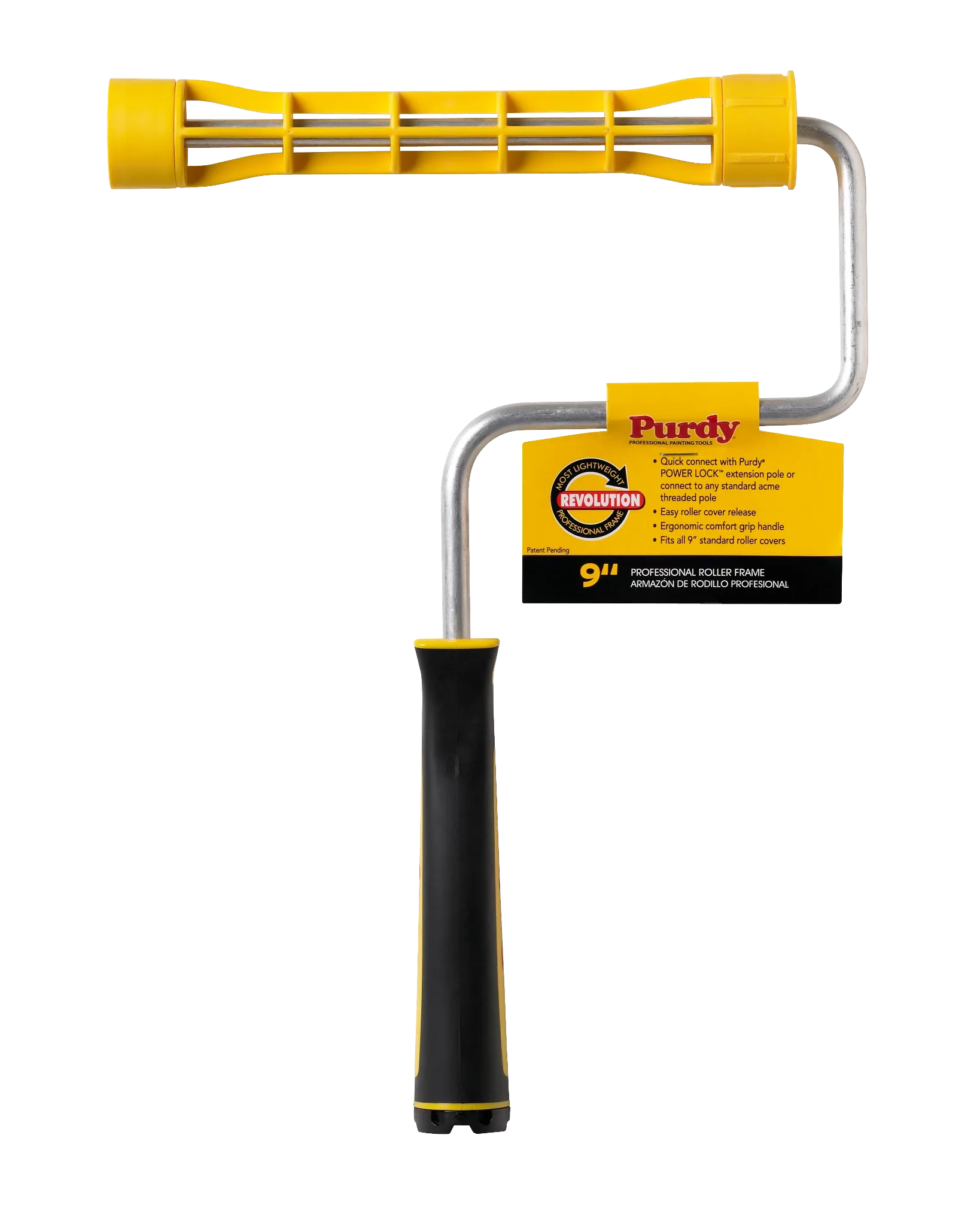 Revolution 9 in. Paint Roller Frame