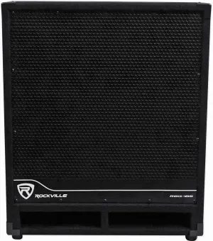 Rockville RBG18S 18" 2000W Active Powered PA Subwoofer W/Dsp Limiter Pro/DJ