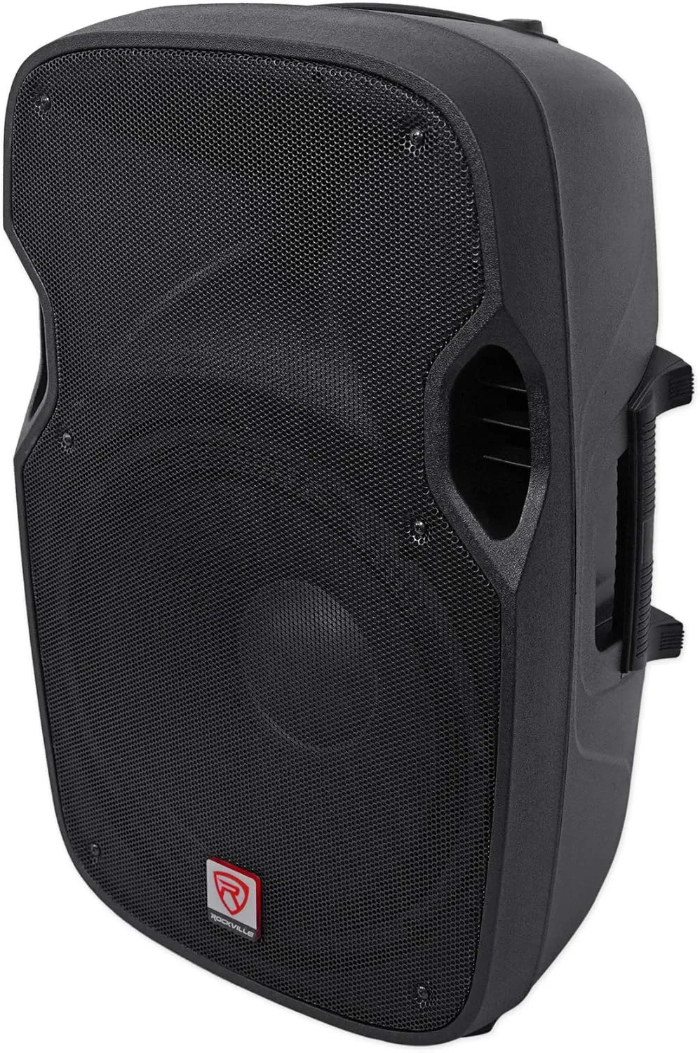 Rockville SPGN158 15" Passive 1600W DJ PA Speaker ABS Lightweight Cabinet 8 Ohm, 15 inch, Black