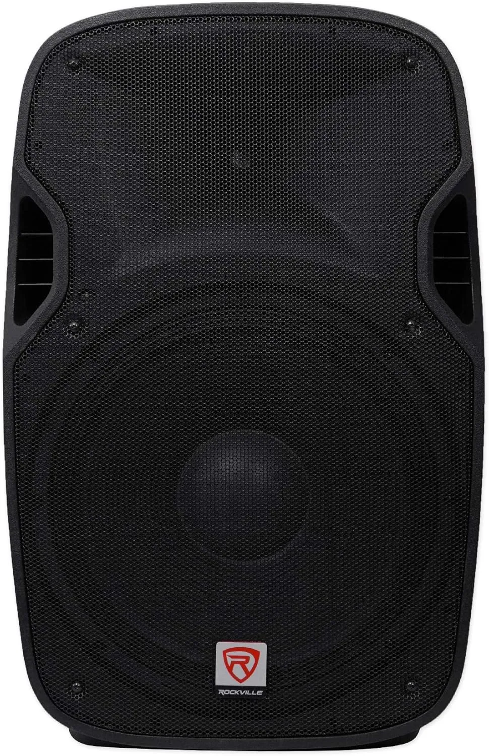 Rockville SPGN158 15" Passive 1600W DJ PA Speaker ABS Lightweight Cabinet 8 Ohm, 15 inch, Black
