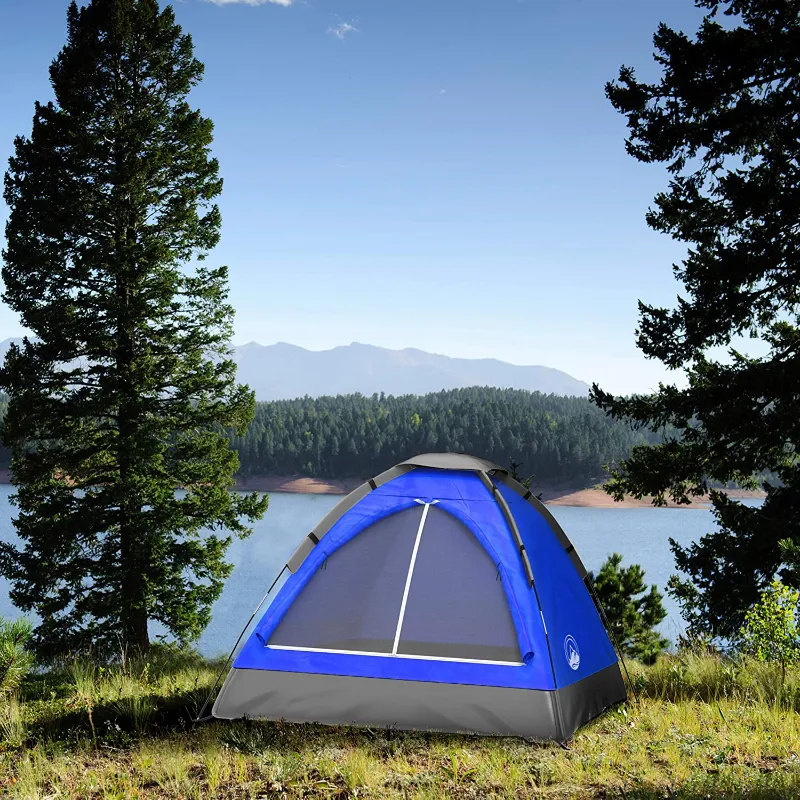 Rynx | 2 Person Lightweight Dome Tent With Rainfly & Carry Bag