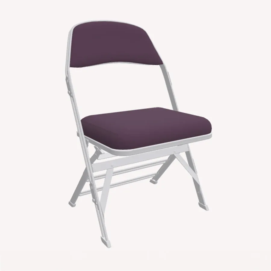 Sandler 4450B B-Shape Folding Chair with an Extra Wide Manual Tip-Up Seat