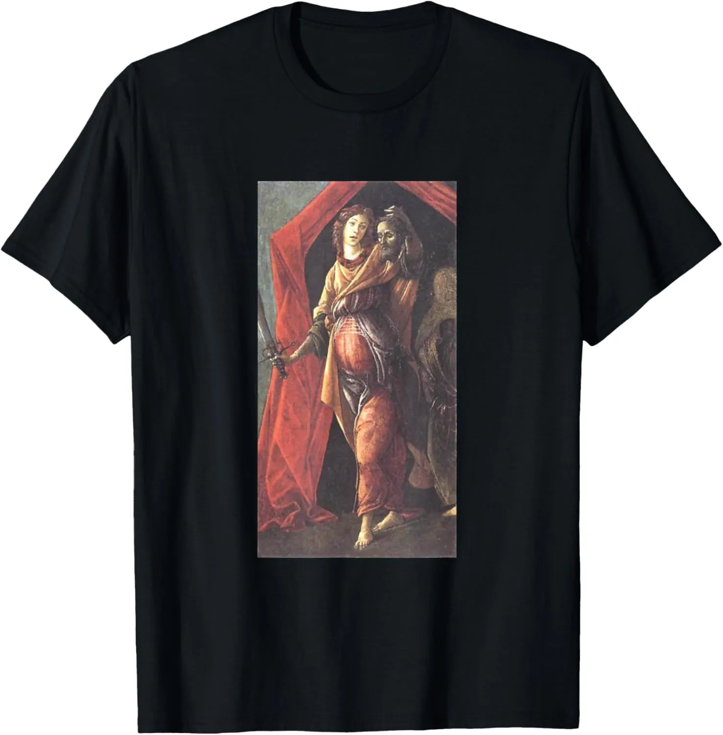 Sandro Botticelli Judith Leaving the Tent of Holofernes Art T-Shirt