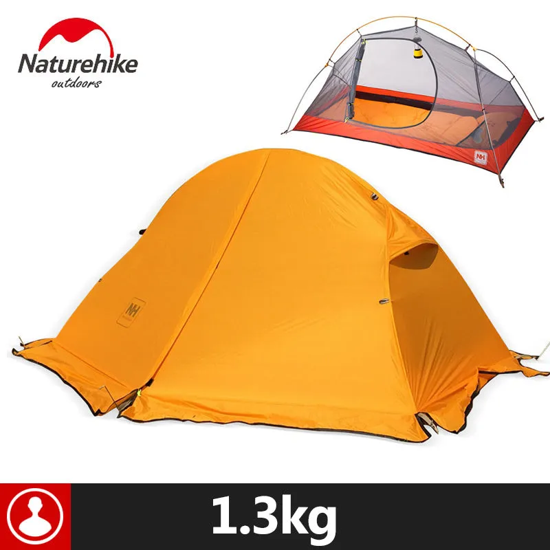 Season 1.5kg Cutting-edge Fabric Layers Outdoor Multi-buy offer Person Tent Double 20D With Naturehike Mat 1.3kg Tent Ultralight 4 1 Silicone Camping