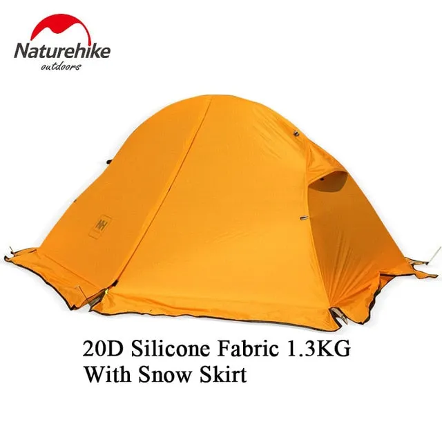 Season 1.5kg Cutting-edge Fabric Layers Outdoor Multi-buy offer Person Tent Double 20D With Naturehike Mat 1.3kg Tent Ultralight 4 1 Silicone Camping