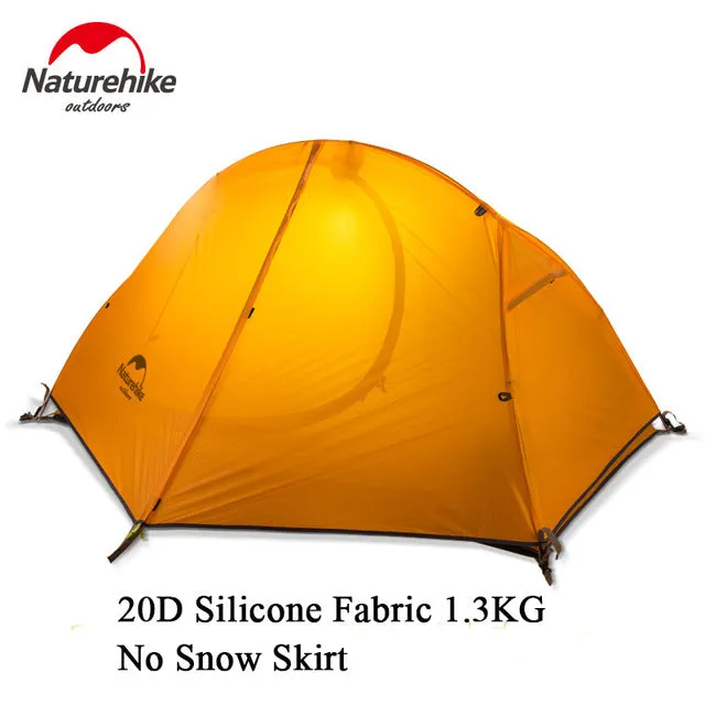Season 1.5kg Cutting-edge Fabric Layers Outdoor Multi-buy offer Person Tent Double 20D With Naturehike Mat 1.3kg Tent Ultralight 4 1 Silicone Camping