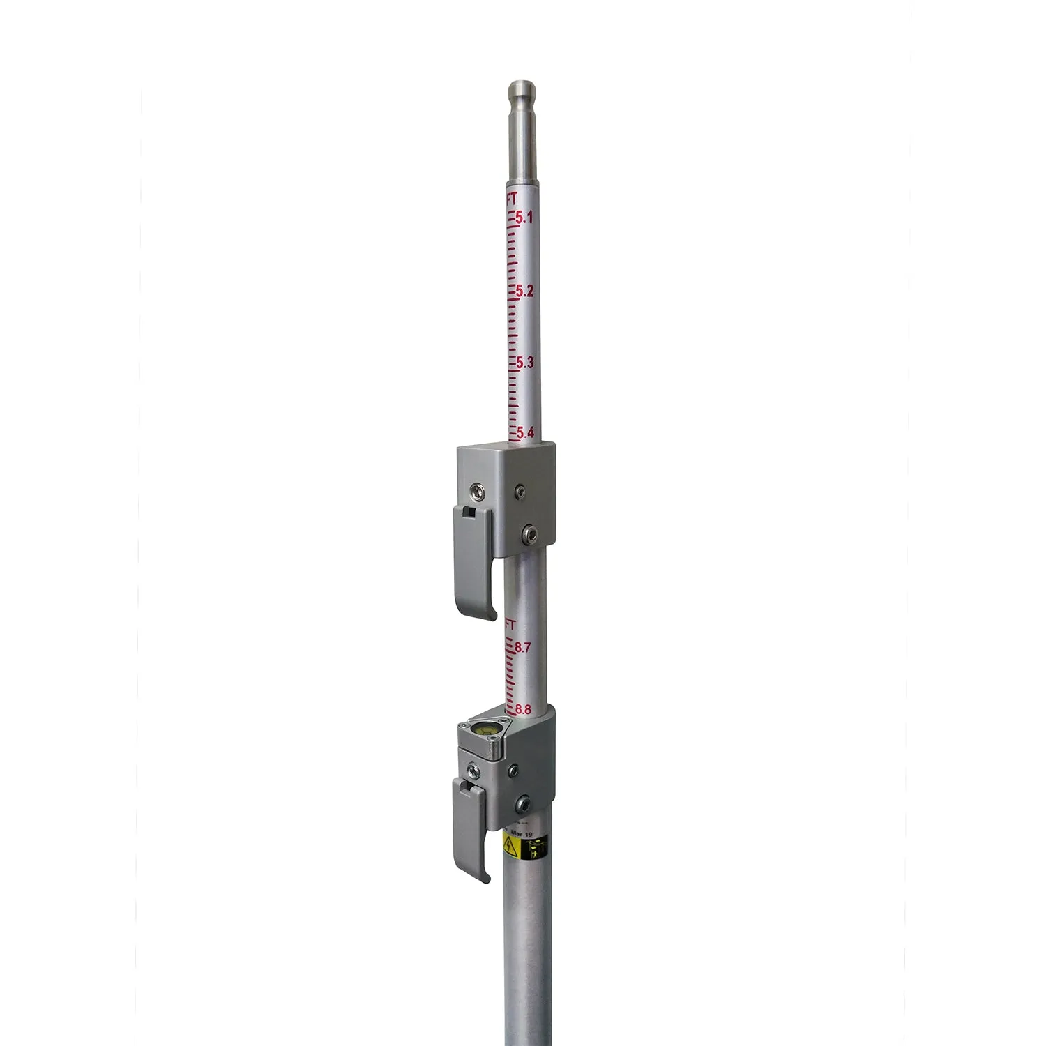 SECO 12 ft Aluminum Swiss Style Robotics Pole with QLV Lock