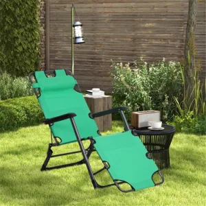 Single Beach Chair Outdoor Leisure Chair Folding Chair Camping Chair Reclining Chair Outdoor Scenery Chair, Suitable for Outdoor Camping