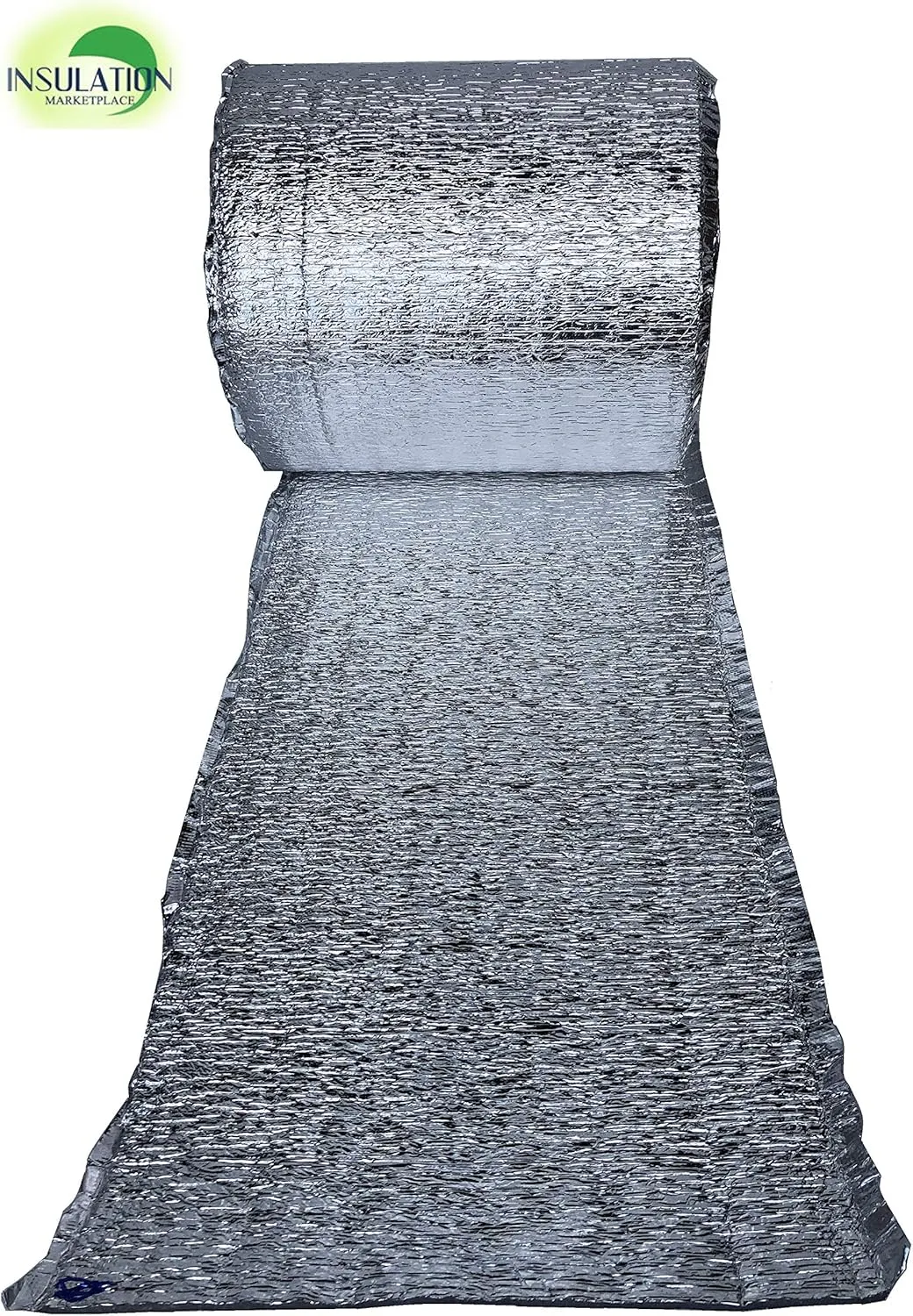 SmartSHIELD -5mm 24''X50ft Reflective Insulation Roll, Foam Core Radiant Barrier, Heat-Cold Shield, Thermal Foil Insulation - Pure Aluminum
