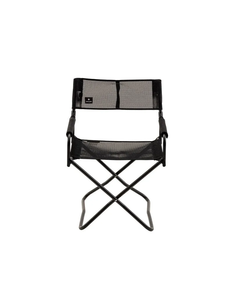 Snow Peak Mesh Folding Chair - LV-077M-BK