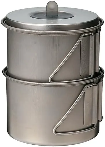 Snow Peak Titanium Mini Solo Cookset