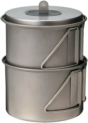 Snow Peak Titanium Mini Solo Cookset