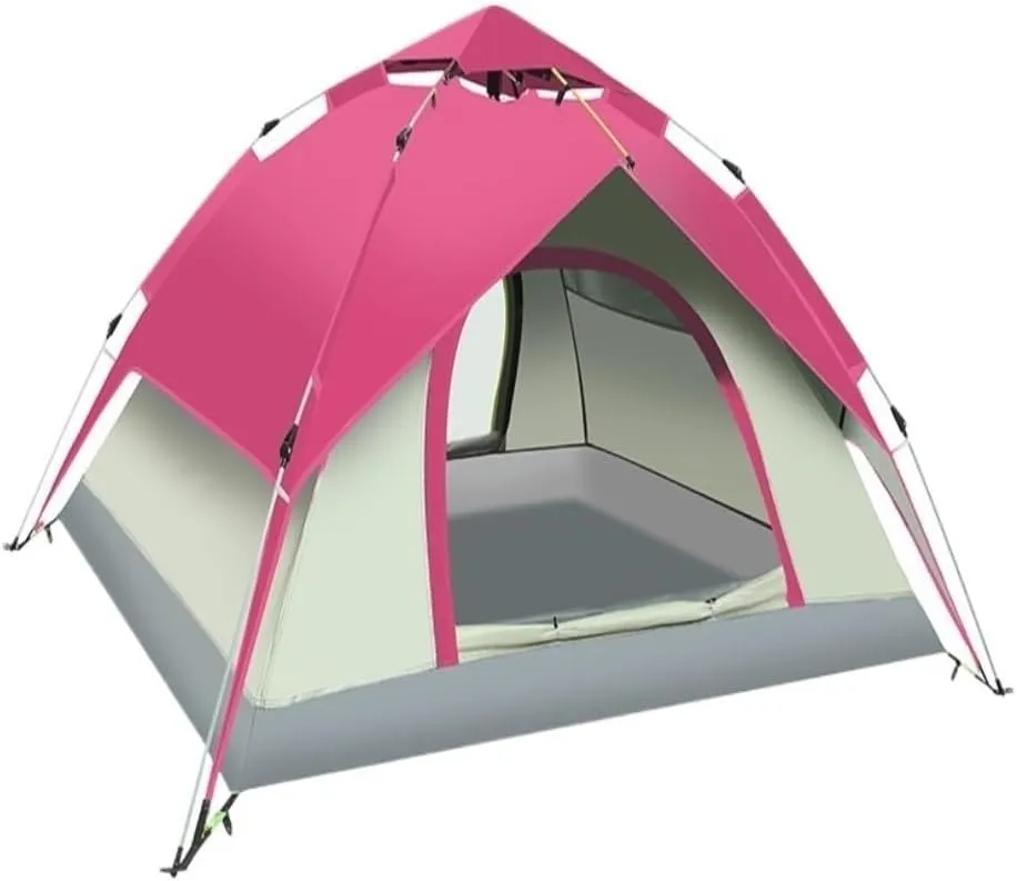 Spacious and Lightweight Fully Automatic Tent Outdoor Thickened Rainproof Double-Layer Tent Camping Sunproof and Stormproof Tent Outdoor Tent