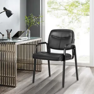 Stationary Office Seating with Padded Arms
