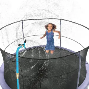 STFLY Trampoline Sprinkler for Kids, Outdoor 360 Degree Whirl Sprinkler Fun Water Park Rotating Sprinkler for Boys Girls Backyard Adjustable Waterwhirl Summer Game Toys