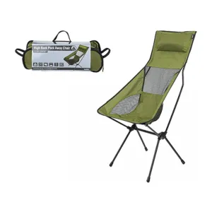 Summit Folding Green Camping Chair
