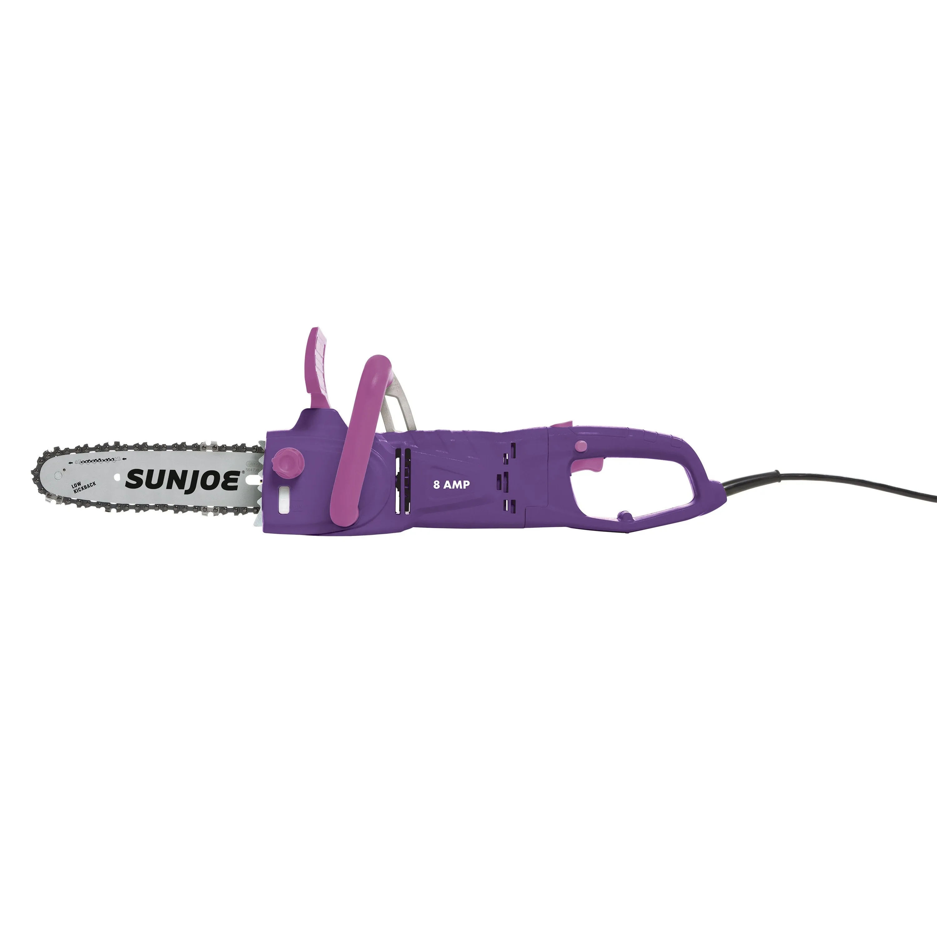 Sun Joe SWJ807E-PRP Electric Convertible Pole Chain Saw | 10 inch | 8.0 Amp (Purple)