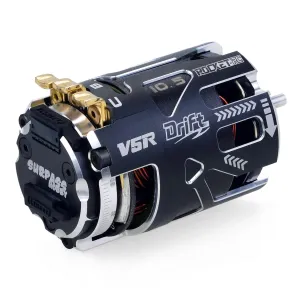 Surpass Hobby 540 V5R Drift Sensored Brushless Motor, 10.5T Brushless Motor with 3.175 Shaft for 1/10 RC Racing Car (Drift 10.5T)