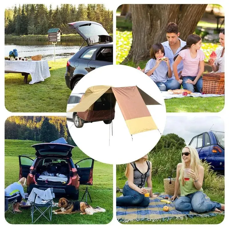 SUV Tent for Camping – Spacious, Waterproof, and Portable Outside Shelter Trailer Tent