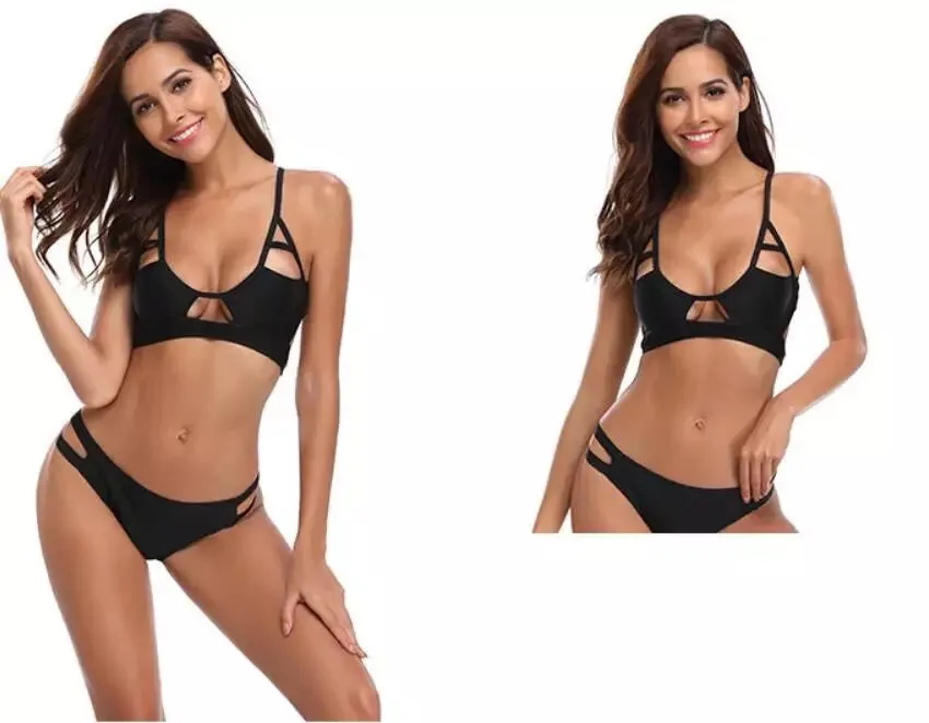SWOLE Cut Out Bikini Set