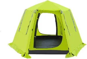 Tent for 2-3 People in 4 Seasons, Suitable for Hiking and Camping, Outdoor Waterproof, Cold Protection, Wild Survival