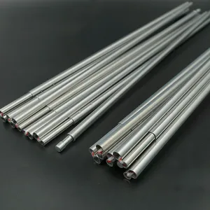 Tent Pole Replacement 11.8 ft 13 ft 14.5 ft Aluminum Tent Rod 0.3 in Outdoor Camping Collapsible Tent Frame Repair Accessory (2 Pole, 13ft)