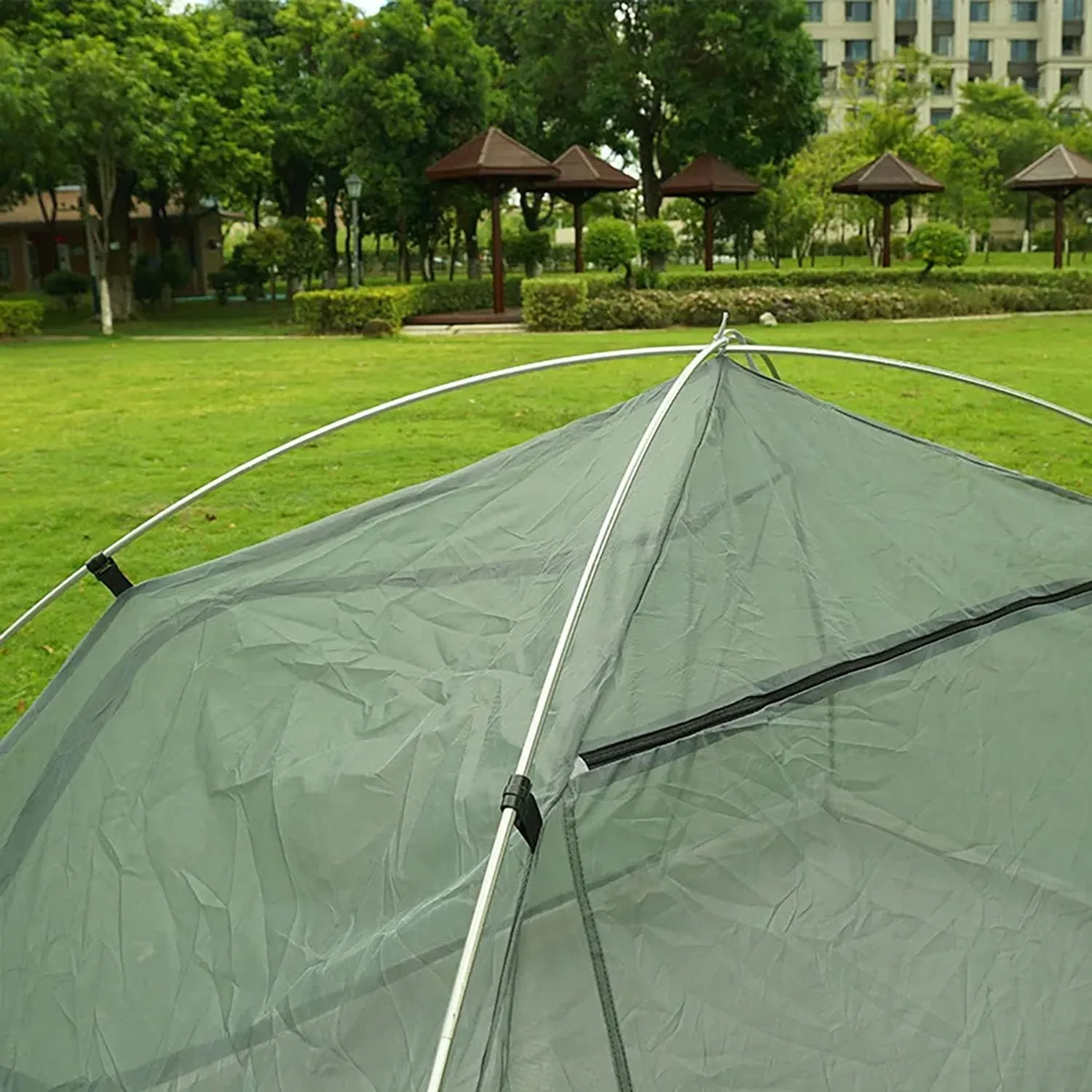 Tent Pole Replacement 11.8 ft 13 ft 14.5 ft Aluminum Tent Rod 0.3 in Outdoor Camping Collapsible Tent Frame Repair Accessory (2 Pole, 13ft)