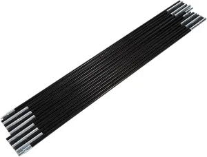 Tent Poles, Replacement Camping Poles Repair Kit, Double Outdoor Tent Bar Building Support Rod Frames Kit for Canopy Porch, Awning, Camping