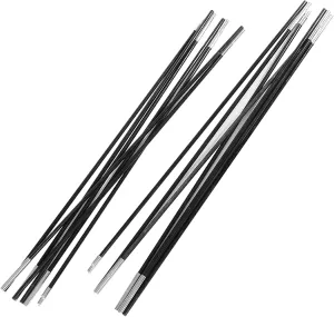Tent Replacement Pole, 3.96m Camping Tent Pole Replacement Fibreglass Pole Kit, Tent Pole Replacement for Hiking and Camping Tarp