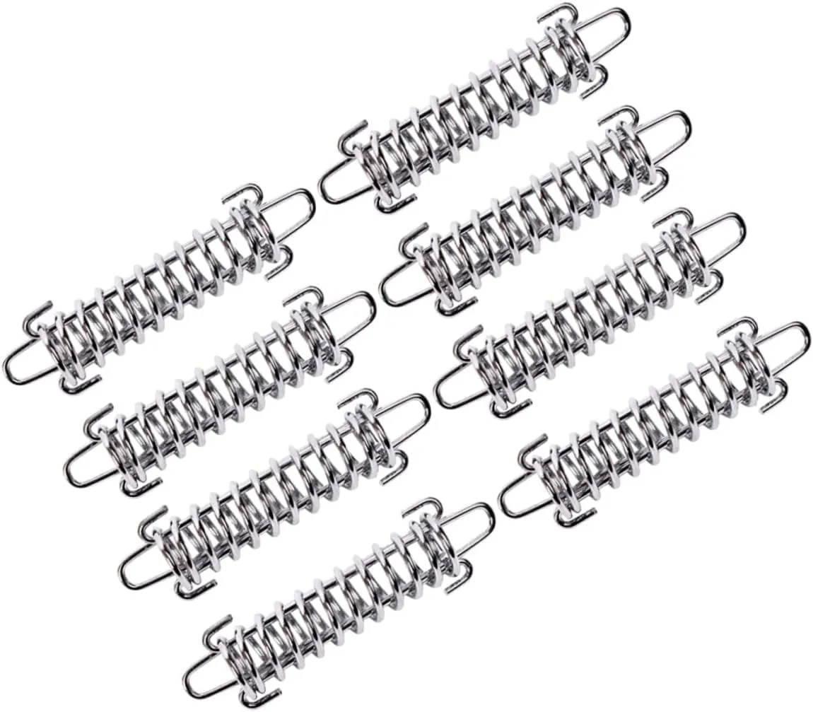 Tent Wind Rope Buckle High Strength Steel Waterproof Tarp Spring Hiking Tent Repairing