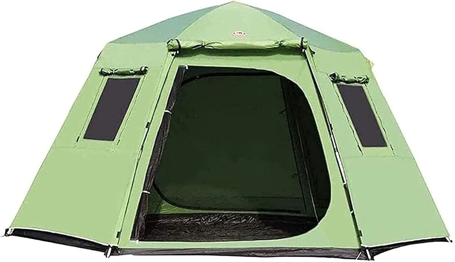 Tent,Camping Family Tent Easy Set Up Camping Tent Lightweight Tent,Hiking and Mountain Trips Color:Green