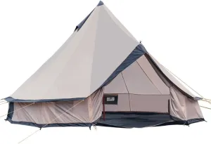 Tents Outdoor Tent Big Space Rainproof Hut Portable Travel Family Tent with