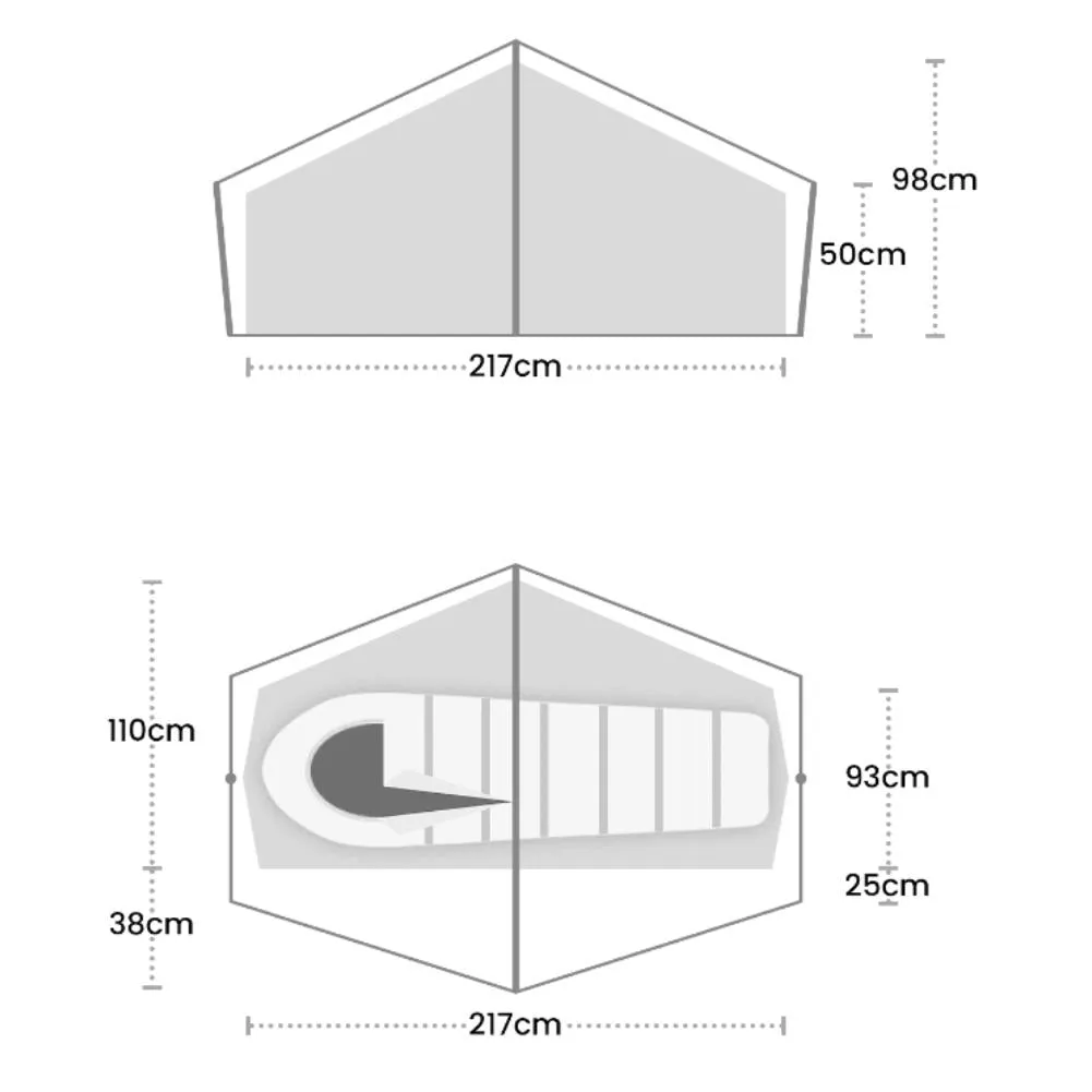 Terra Nova Laser Compact AS - 1 Man Lightweight Tent
