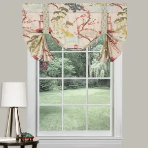 Thomasville At Home Zen Tie Up Valance, Rod Pocket Valance for Livingroom/Kitchen/Bath, 21x50 (1)