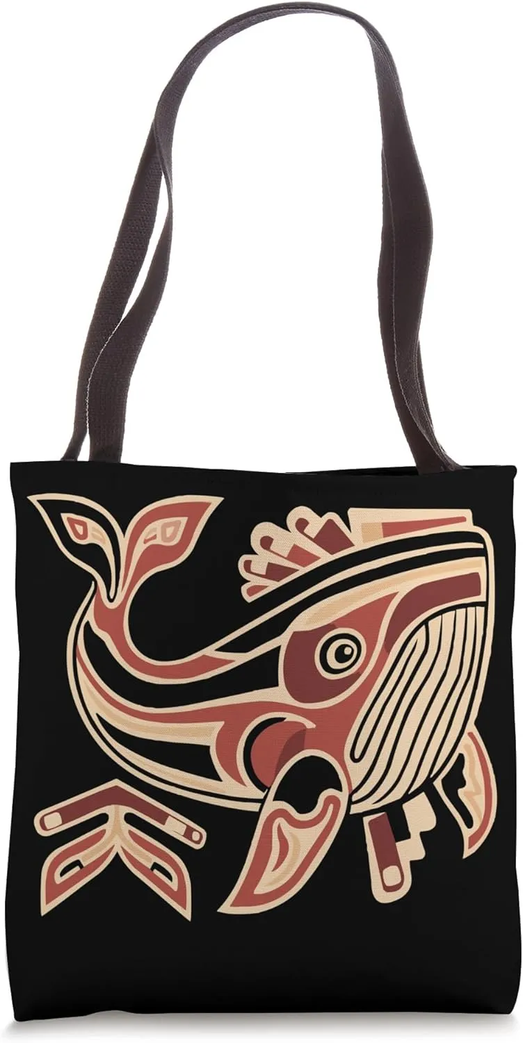 Totem Pole Indigenous People Native American Totem Tote Bag