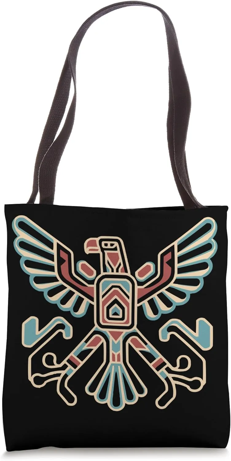 Totem Pole Indigenous People Native American Totem Tote Bag