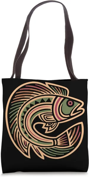 Totem Pole Indigenous People Native American Totem Tote Bag