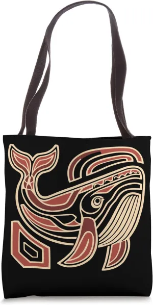 Totem Pole Indigenous People Native American Totem Tote Bag