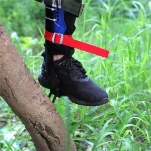 Tree Climbing Spikes Set, Adjustable Tree Climbing Spikes 2 Gears Belt Strap Rope For Outdoor Jungle Survival, Picking Fruit, Indoor and Outdoor Sports