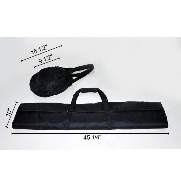 Two Carrying Cases Set for Stripper Pole Dance Pole