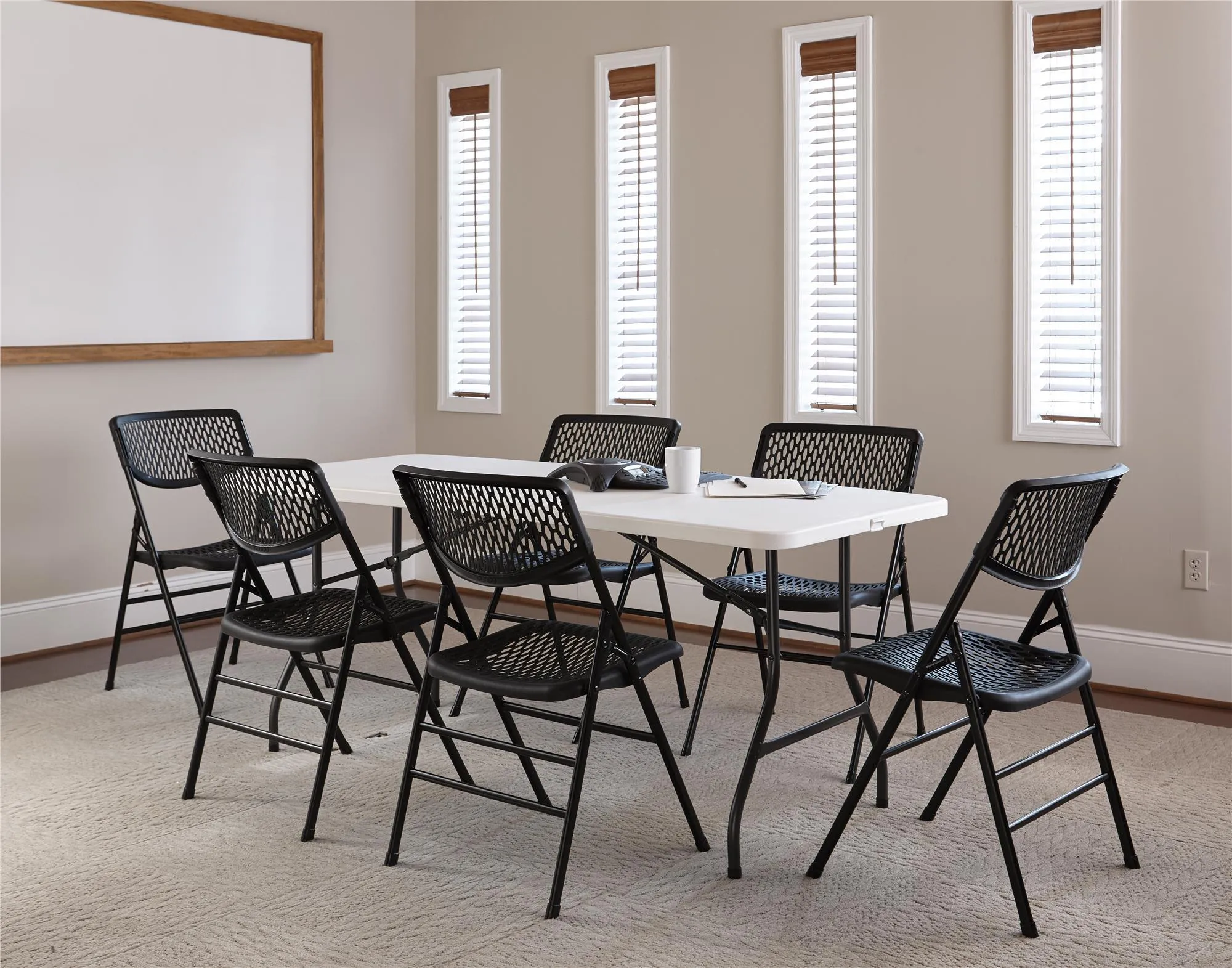 Ultra Comfort Commercial XL Plastic Folding Chair