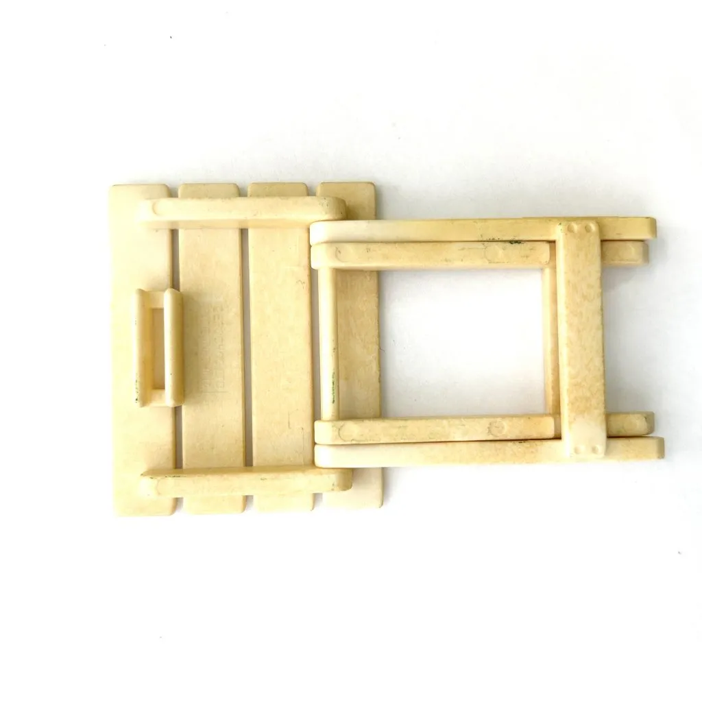 [Used] FOLDING CHAIR TABLE SET Epoch Japan Sylvanian Families