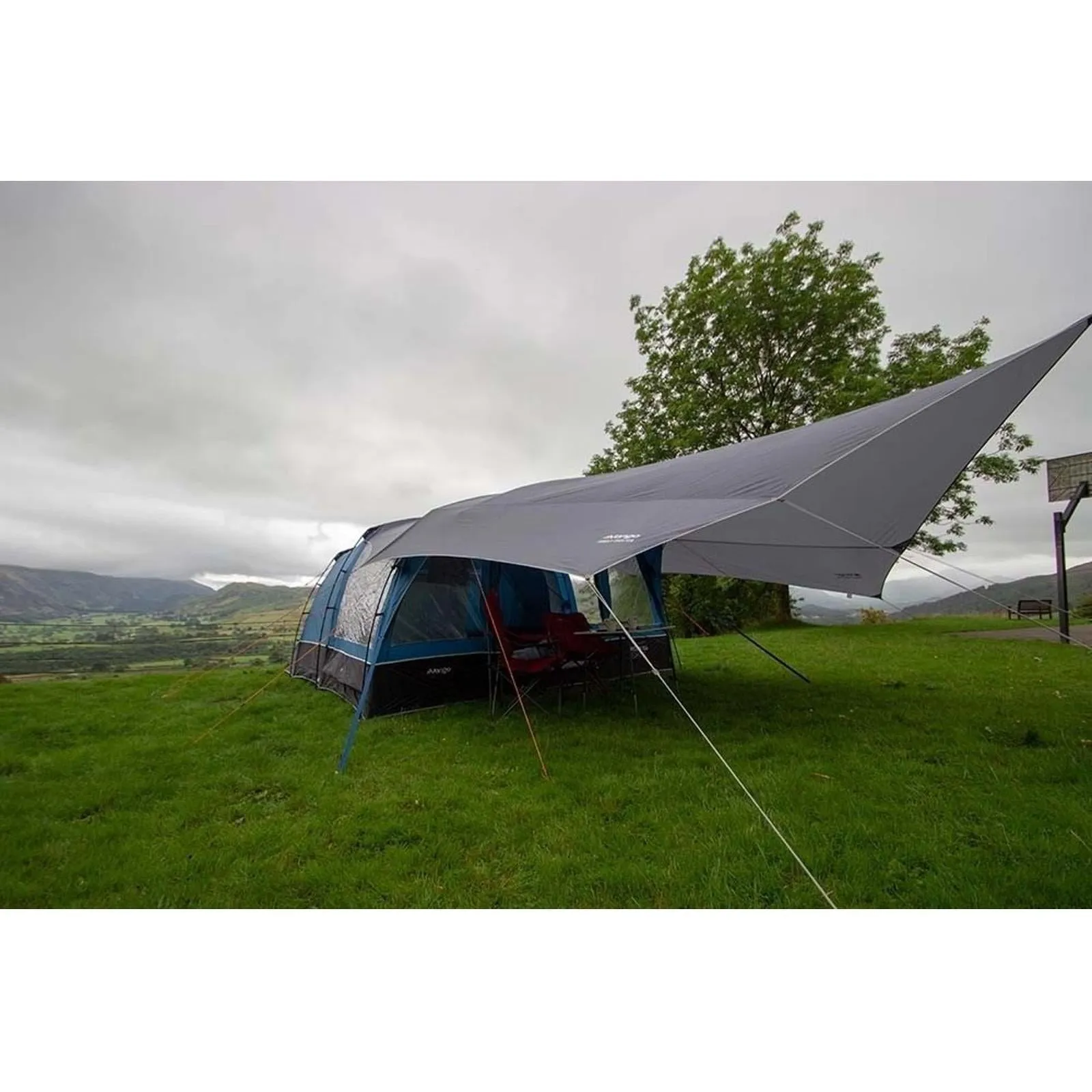 Vango Family Shelter / Tarp - Grey / Tent Canopy