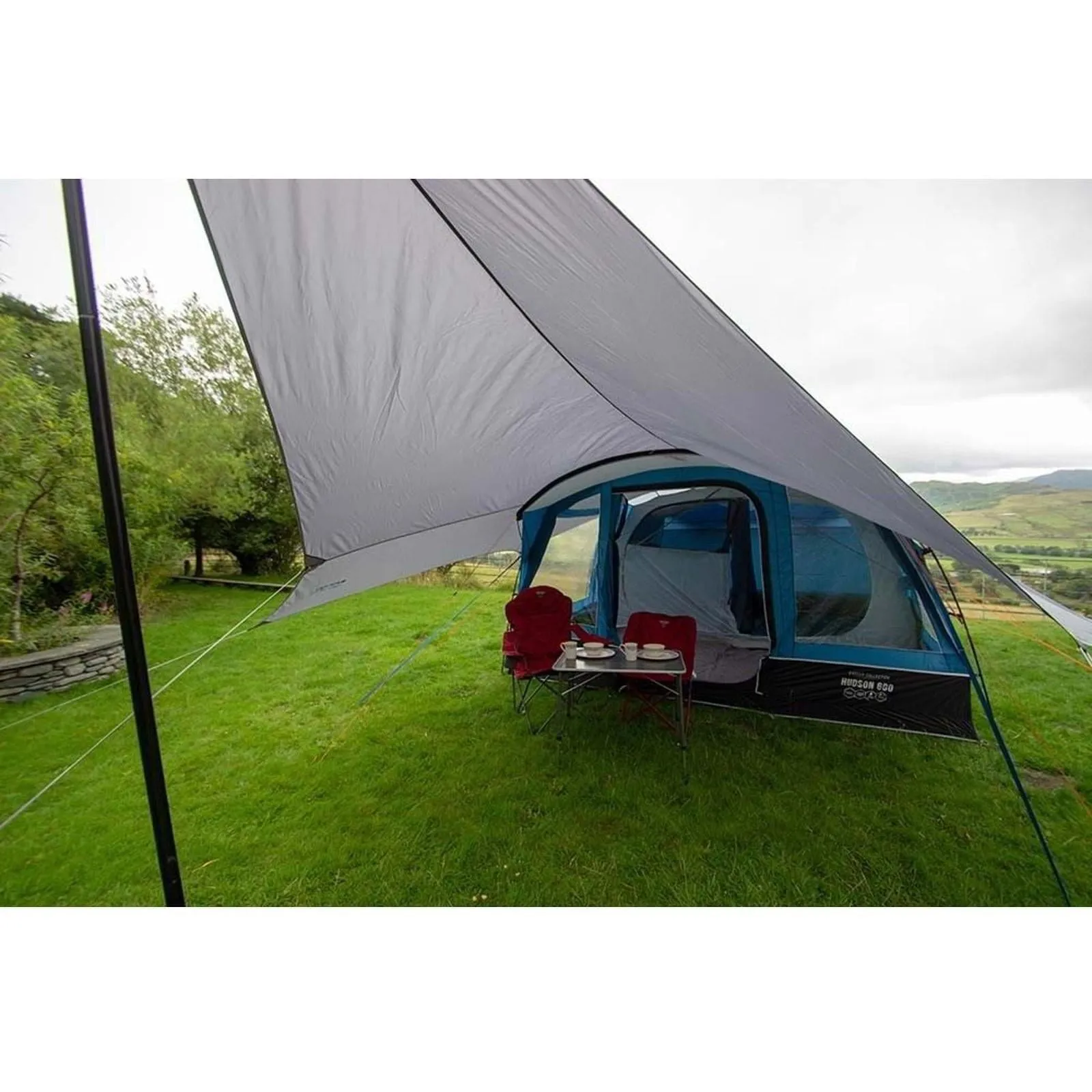 Vango Family Shelter / Tarp - Grey / Tent Canopy