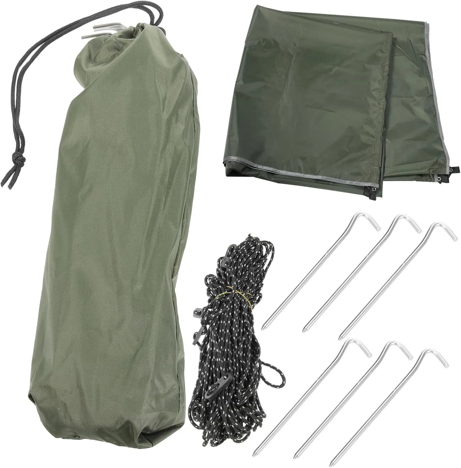 VICASKY 1 Set Outdoor Protection Tent Oxford Sunshade Tarp Camping Canopy for People for Beach Picnic and Outdoor Activities