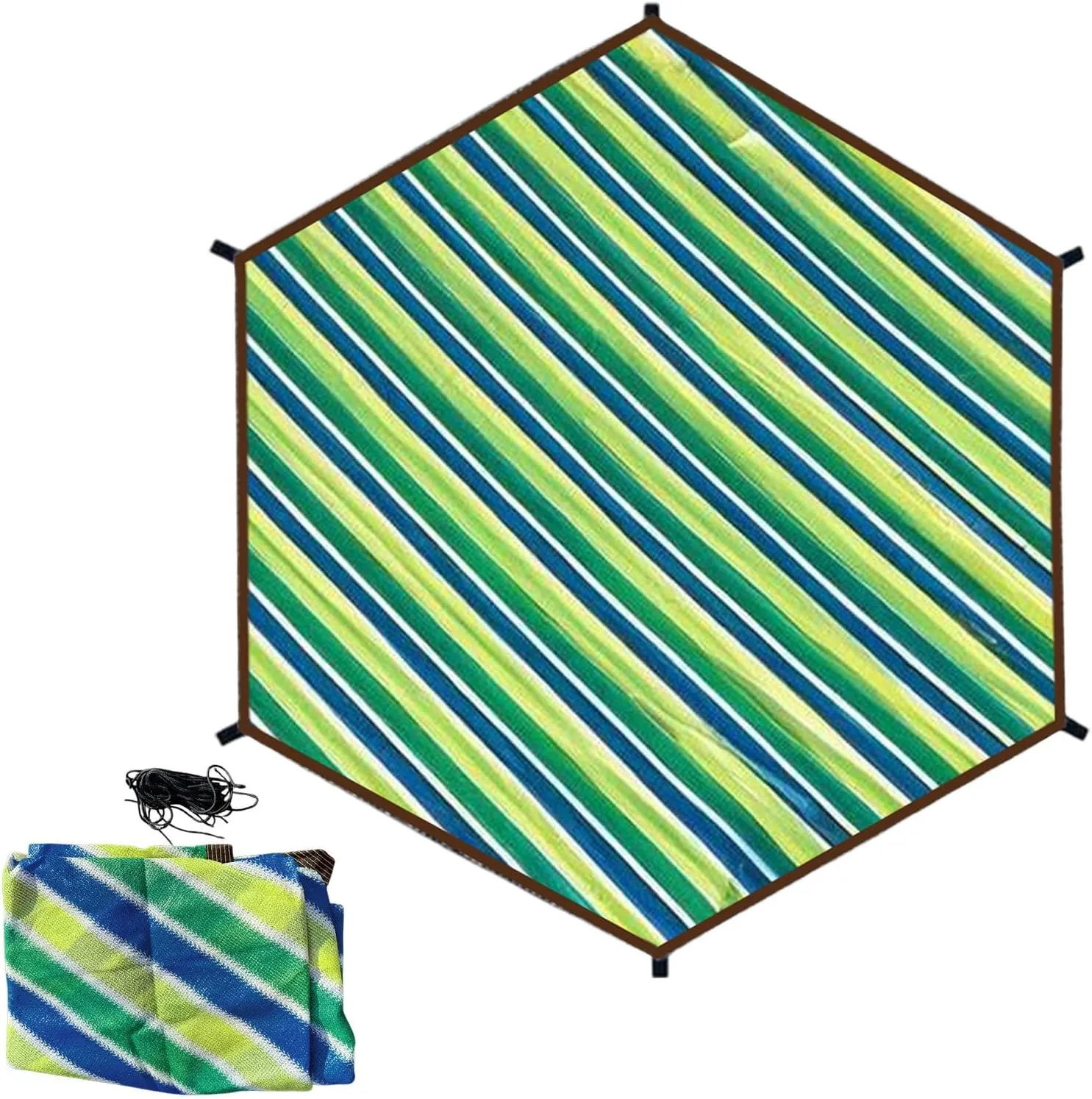 Waterproof UV Protection Trampoline Tent Cover | Trampoline Sunshade, Tear Resistant Tent, 12ft 14ft Soft Outdoor Sun Protection Cover, Outdoor Backyard Garden Use, All Season Protection