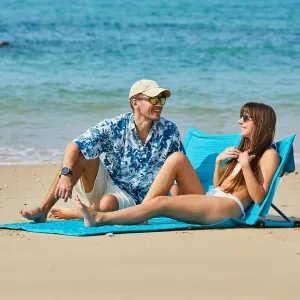 WEJOY Legless Lounger Chair - Ultra Lightweight Beach Mat with Back Support