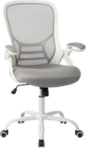 White Office Chair, Comfy Desk Chair Home Mesh Office Chair Desk Chair White Desk Chair Ergonomic