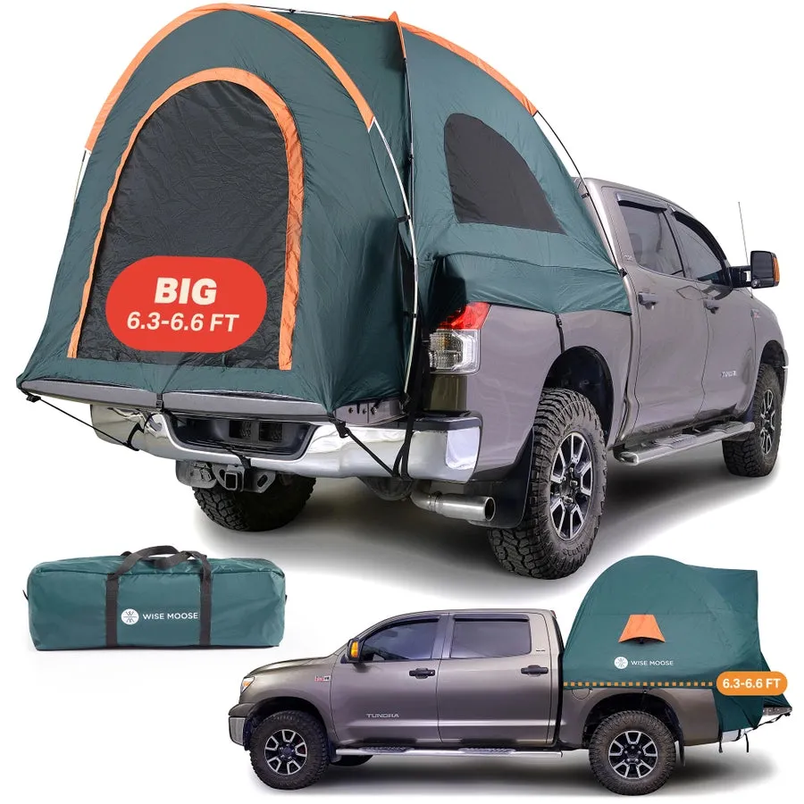 Wise Moose Waterproof Truck Bed Tent - 6.3-6.5 ft