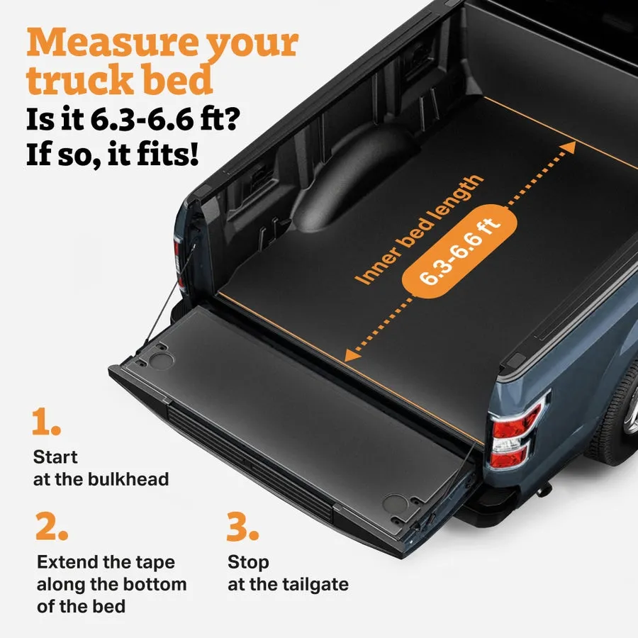 Wise Moose Waterproof Truck Bed Tent - 6.3-6.5 ft